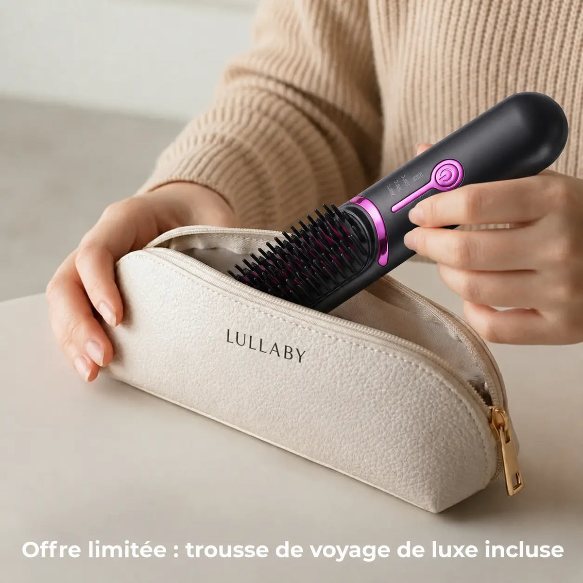 Lullaby AirBrush Pro™ – Brosse Lissante Sans Fil