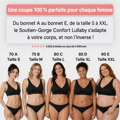 Lullaby - Soutien-Gorge Confort Sans Coutures & Sans Armatures