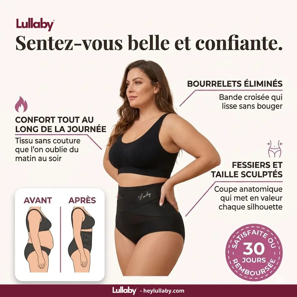 Lullaby™ Culotte Gainante Taille Haute — Ventre Plat Sans Coutures
