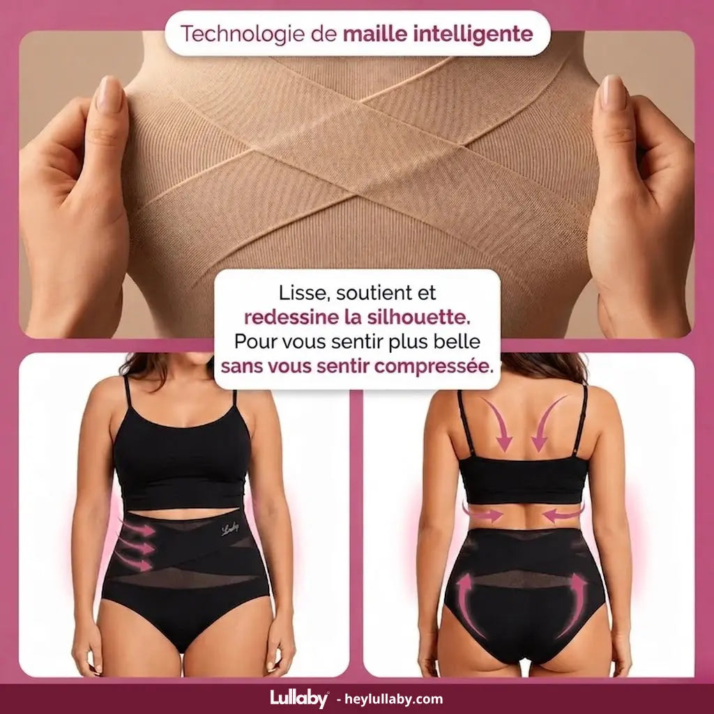 Lullaby™ Culotte Gainante Taille Haute — Ventre Plat Sans Coutures