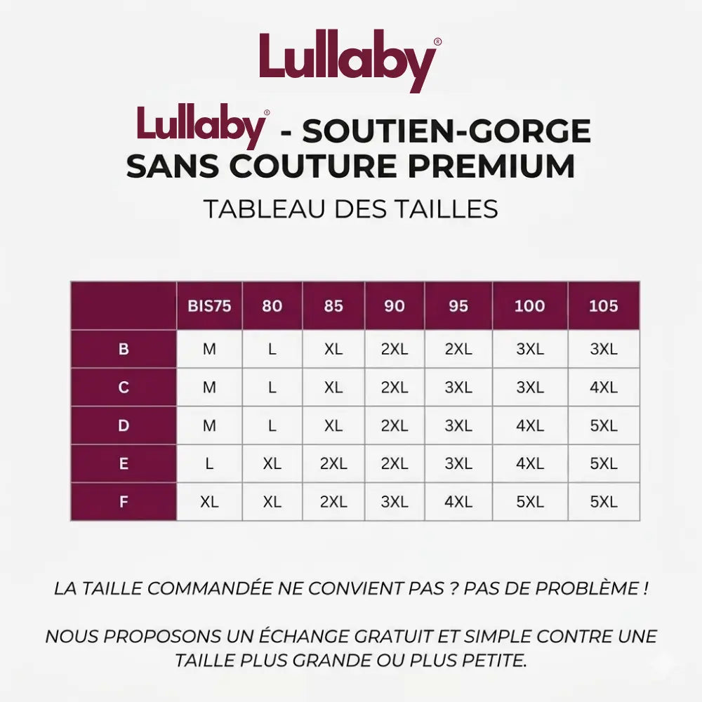 Lullaby™ - Soutien-gorge Premium Sans Coutures