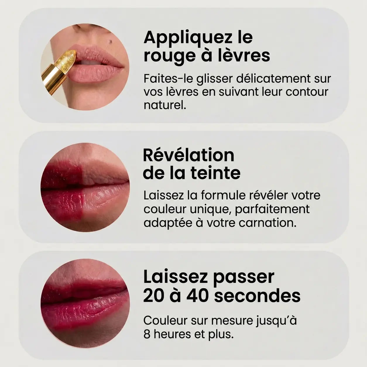 Lullaby Puretone™ - Rouge à Lèvres Adaptatif au PH