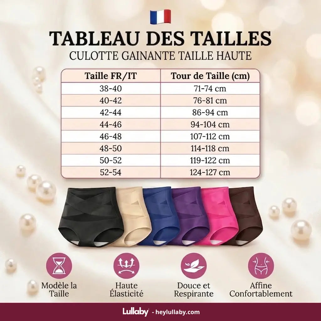 Lullaby™ Culotte Gainante Taille Haute — Ventre Plat Sans Coutures