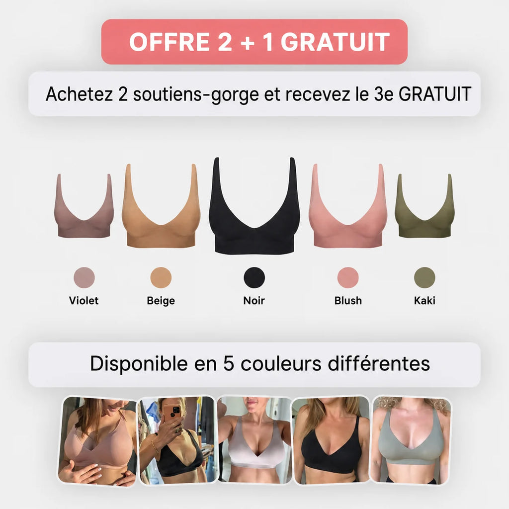 Lullaby - Soutien-Gorge Confort Sans Coutures & Sans Armatures